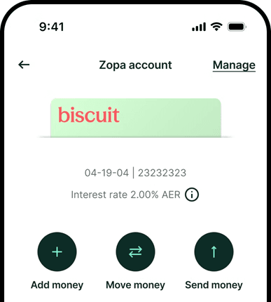 Zopa app screenshot